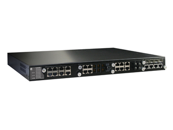 LevelOne Modularized 24 10/100 + 4 GE Combo SFP Managed Switch -40 ~ 75C, IEC61850
