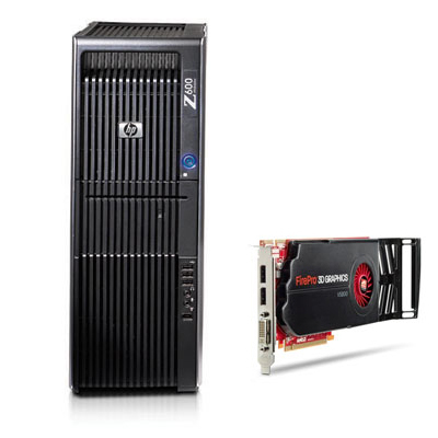 HP Z600 + ATI FirePro V5800