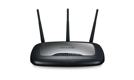 TP-Link TL-WR2543ND wireless router Gigabit Ethernet Black, Silver