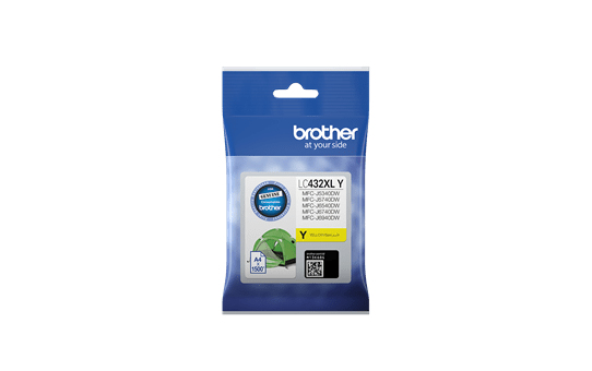 Brother LC432XLY ink cartridge 1 pc(s) Original Yellow
