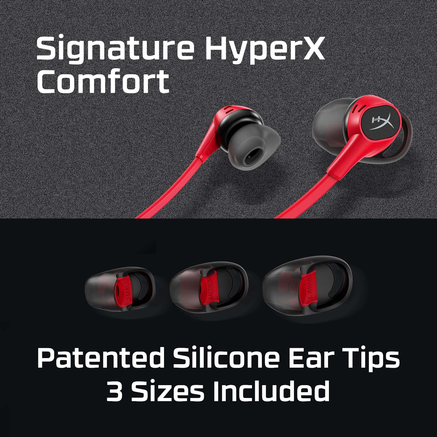 HyperX Cloud Buds Wireless Headphones (Red-Black) – image 7