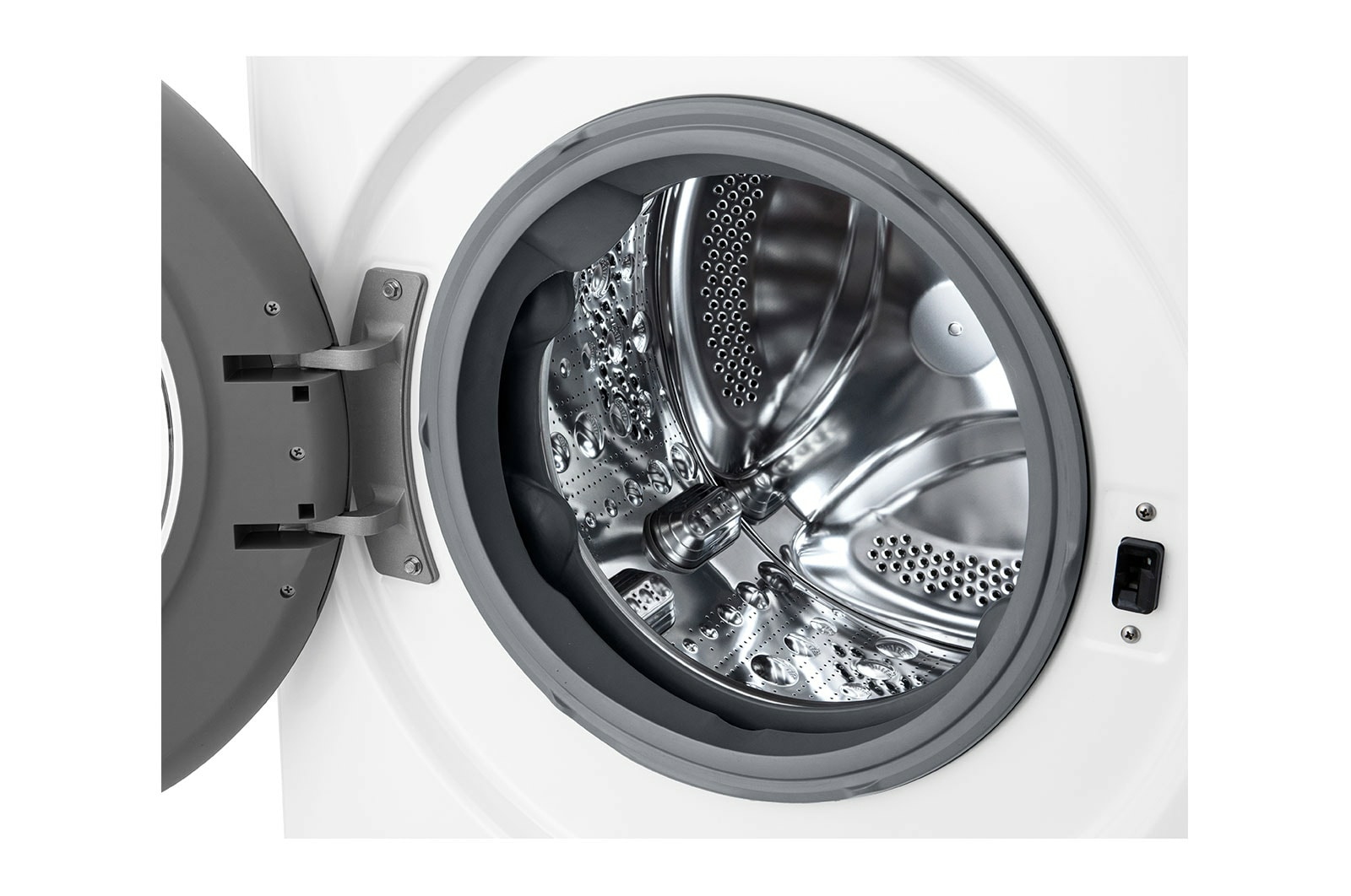 LG FCR5A95WW washer dryer Freestanding Front-load White, Black – image 3