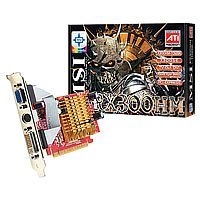 MSI RX300HM-TD128E 128MB DDR2 PCI-E 64bit TVout DVI