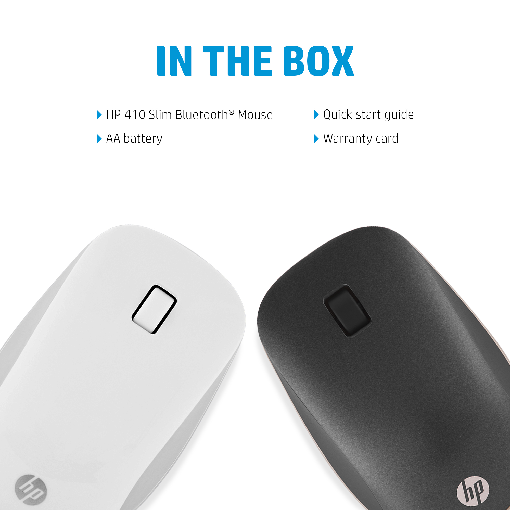 HP 410 Slim Ash Silver Bluetooth Mouse – image 3