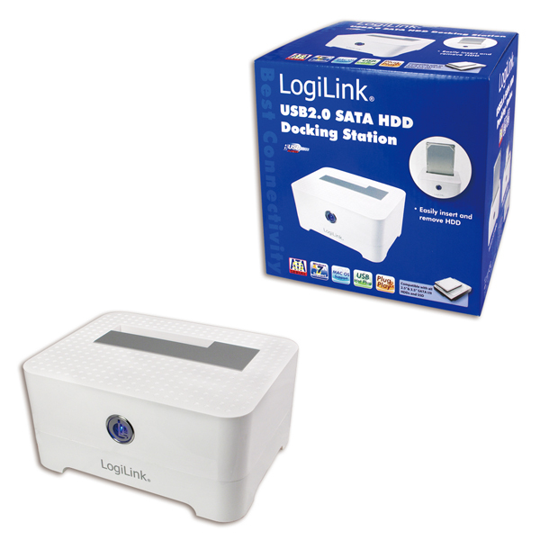LogiLink QP0015 laptop dock/port replicator White – image 2