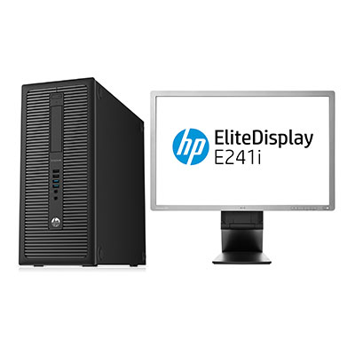 HP 800 G1 MT + EliteDisplay E241i