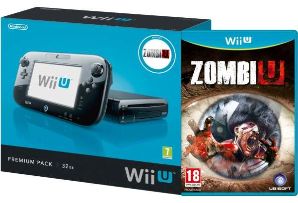 Nintendo Wii U Premium Pack + Zombi U