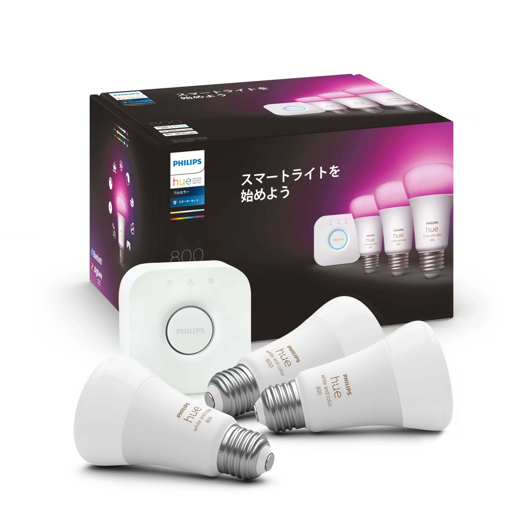 Philips by Signify Philips Hue White and colour ambience 8719514393479 smart lighting Smart lighting kit Bluetooth/Zigbee – image 3