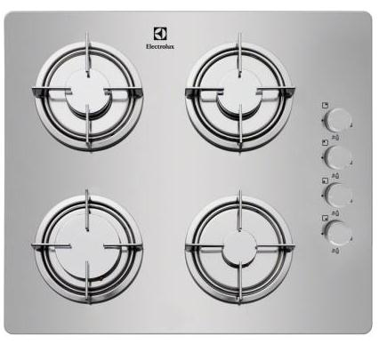 Electrolux EGT6042NOX Stainless steel Built-in Gas 4 zone(s)