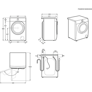 Electrolux EW7F284SF washing machine Front-load – image 9