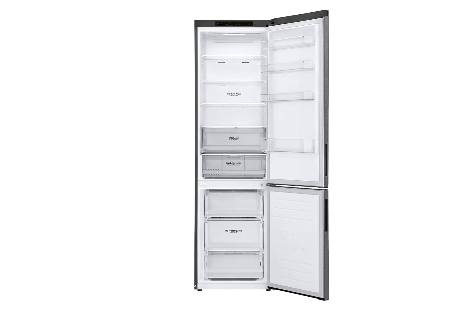 LG GBP62DSNCC fridge-freezer Freestanding – image 2