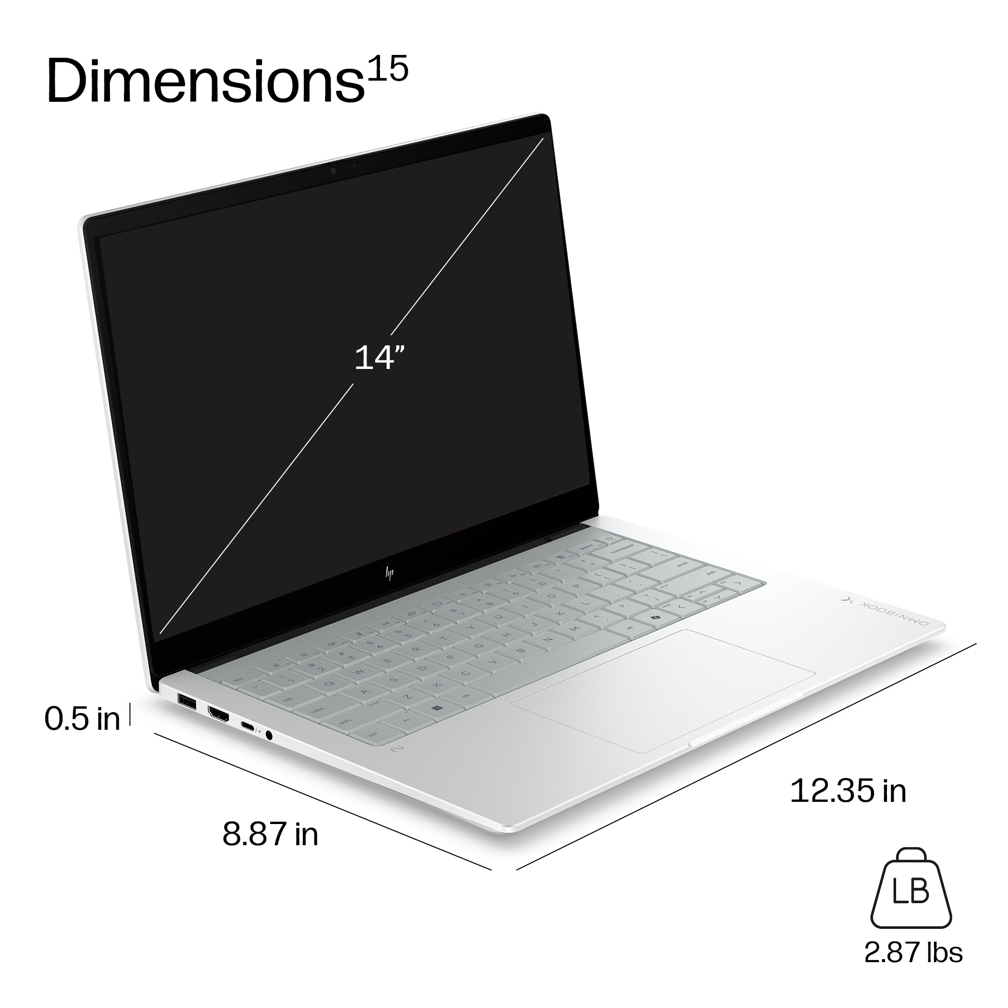 HP DQ8J5EA laptop Copilot+ PC Intel Core Ultra 5 325 – image 6