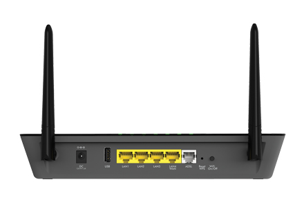 NETGEAR D6000 wireless router Gigabit Ethernet Dual-band (2.4 GHz – image 2