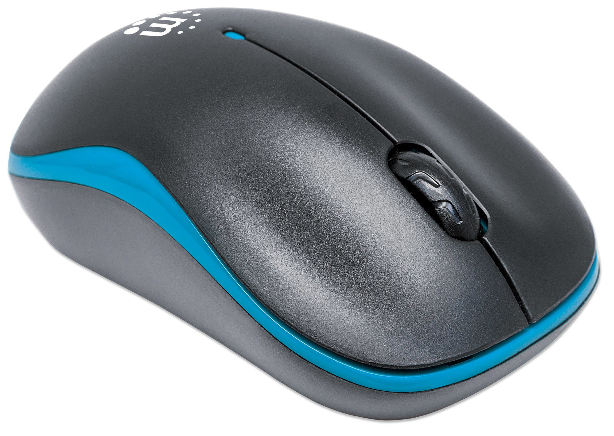 Manhattan Success Wireless Mouse, Black/Blue, 1000dpi – image 2