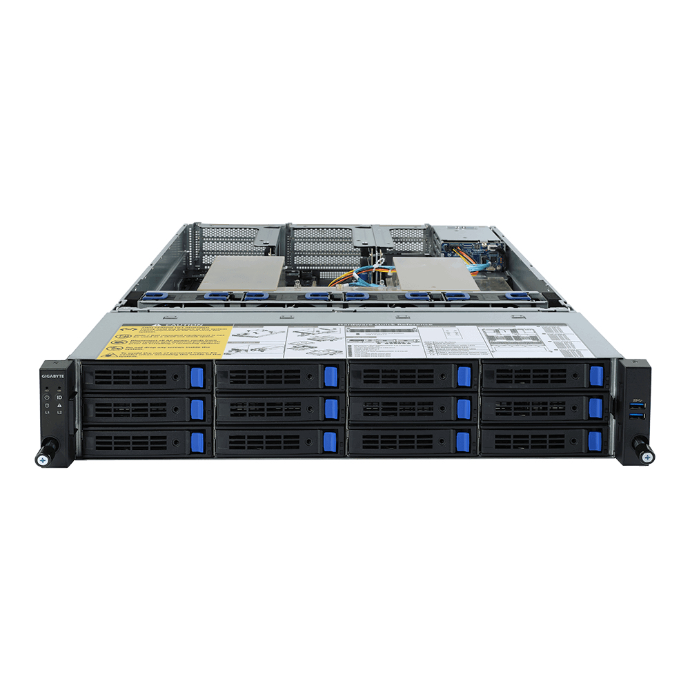 GIGABYTE R282-Z90 Socket SP3 Rack (2U) Black – image 2