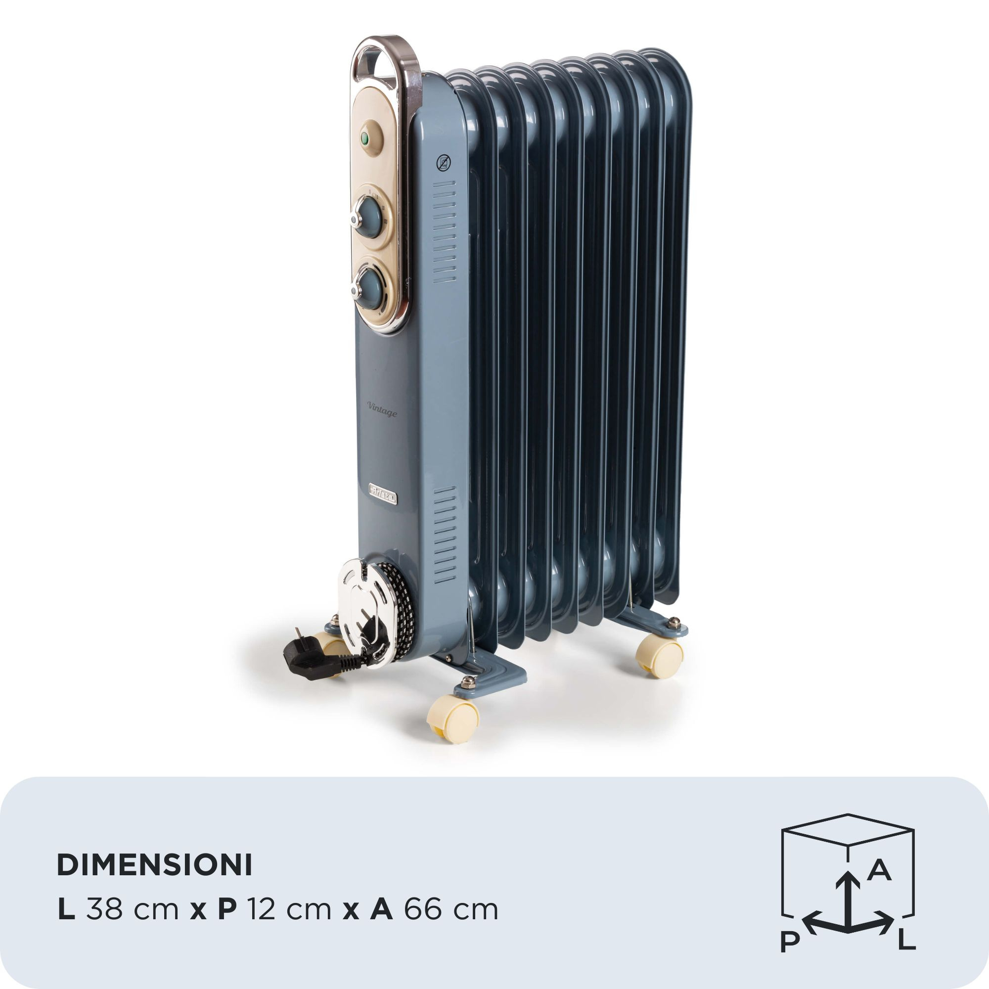 Ariete Vintage Line 8251/05 Indoor Light Blue – image 3