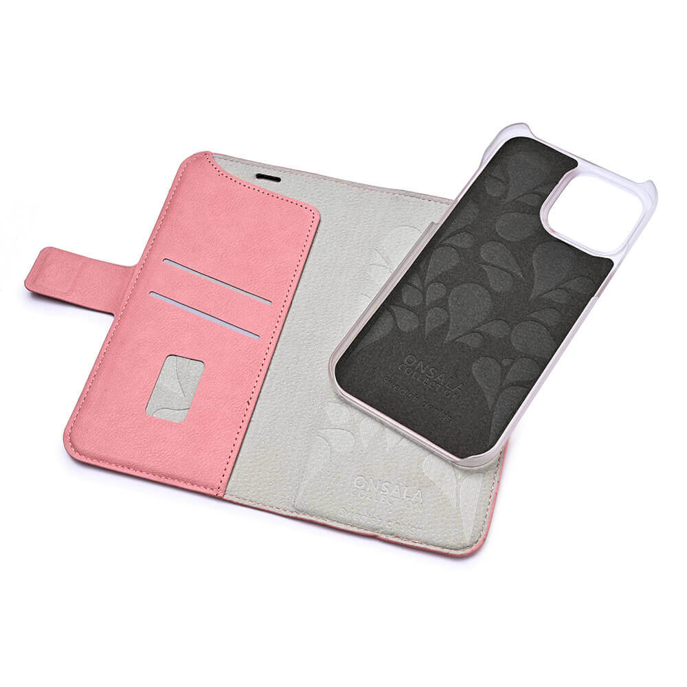 Onsala Wallet Case Dusty Pink - iPhone 13 Pro Max – image 3