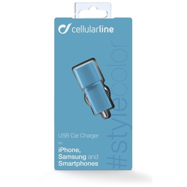 Cellularline 36902 mobile device charger Smartphone, Tablet Blue Cigar lighter Auto – image 2