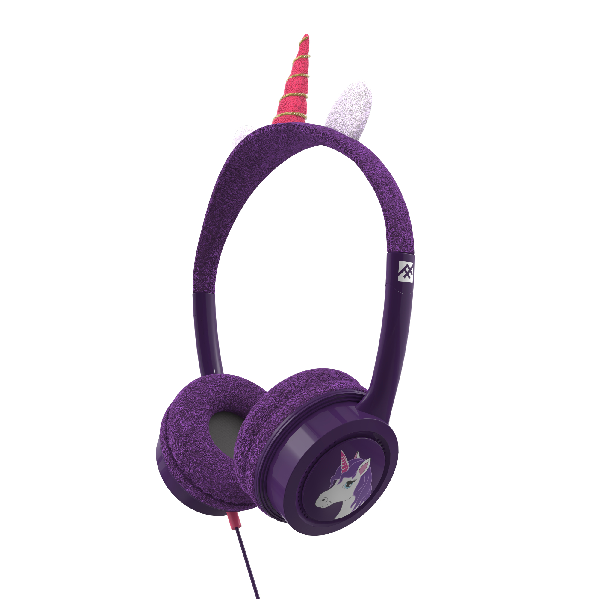 IFROGZ Headphone-Little Rockerz Costume-With Buddy Jack and Coiled Cable-FG-Unicorn – image 2