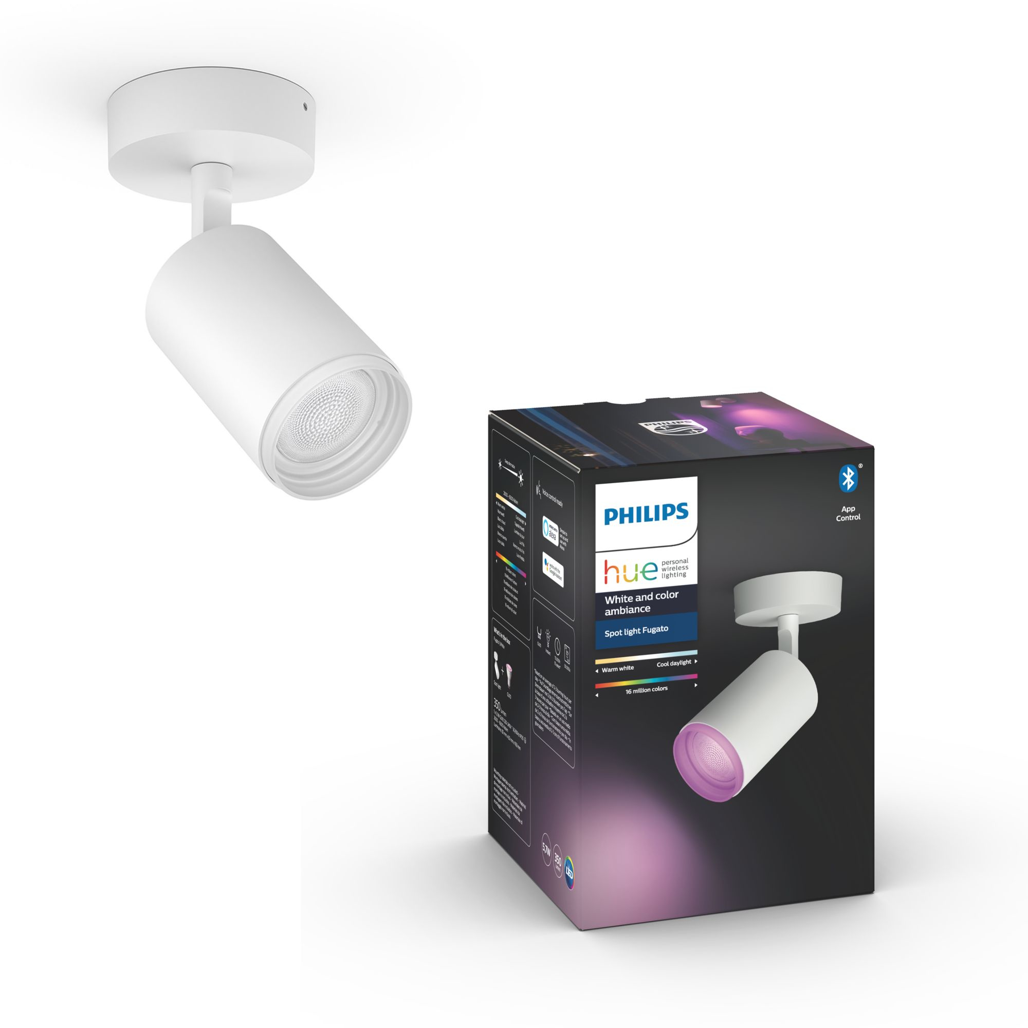 Philips by Signify Philips Hue White and colour ambience Fugato single spotlight – image 5