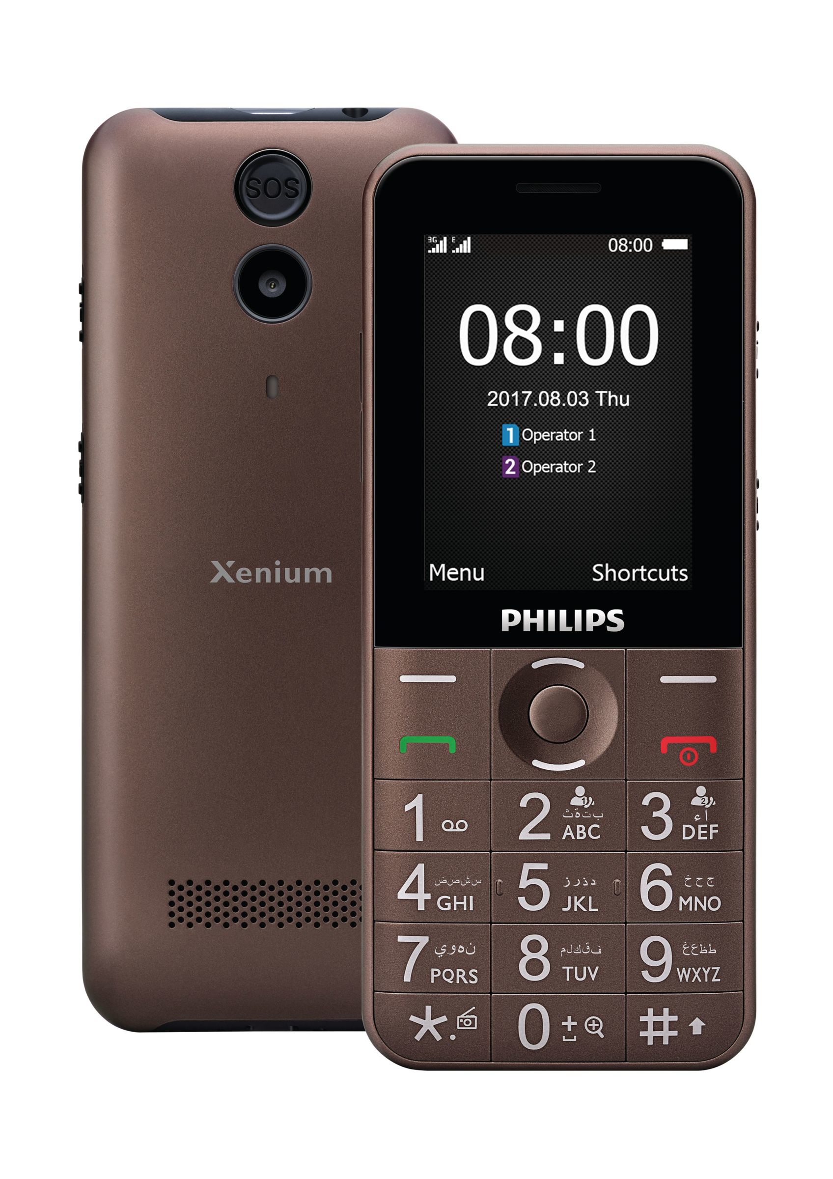 Philips Xenium CTE331BR/89 mobile phone