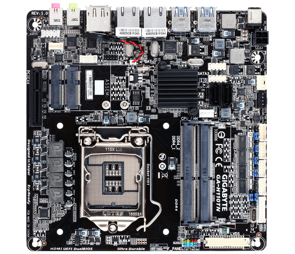 GIGABYTE GA-H110TN-GSM PLUS – image 2