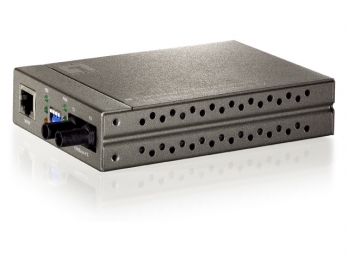 LevelOne 10/100BASE-TX to 100BASE-FX MMF ST Converter – image 1