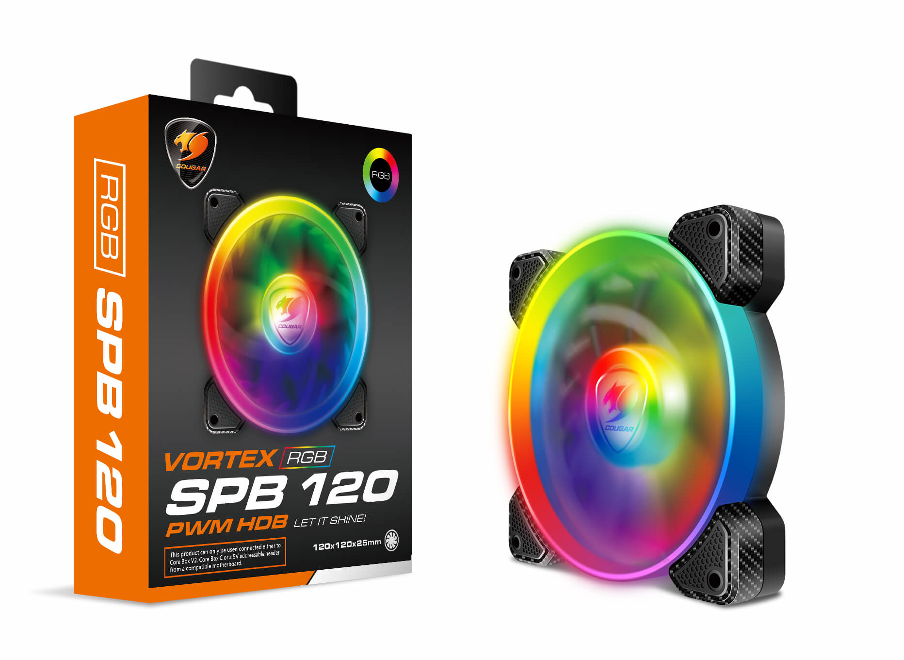 COUGAR VORTEX RGB SPB 120 Cooling Fan – image 8