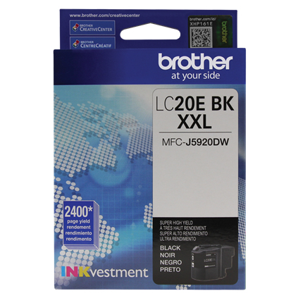 Brother LC20EBK ink cartridge 1 pc(s) Original Extra (Super) High Yield Black – image 4