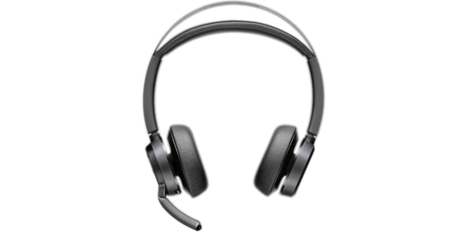 HP Poly Voyager Focus 2-M USB-C-C Headset USB-C/A Adapter Poly+ 3years Black