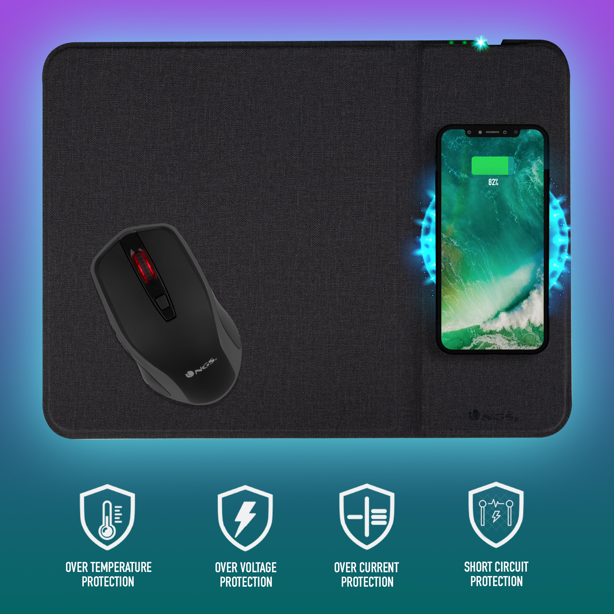 NGS CruiseKit mouse Travel Right-hand Optical 1600 DPI – image 7