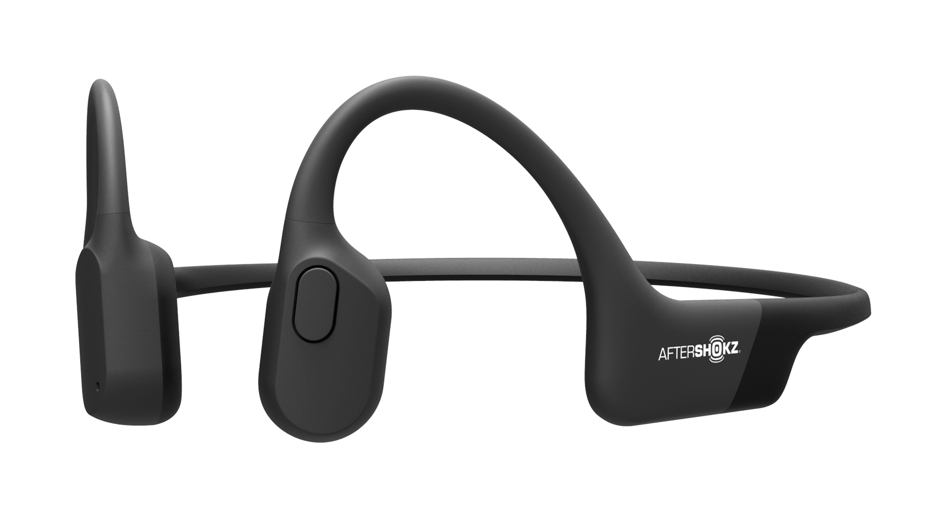 SHOKZ Aeropex Headset Wireless Neck-band Sports Bluetooth Black, Grey – image 1