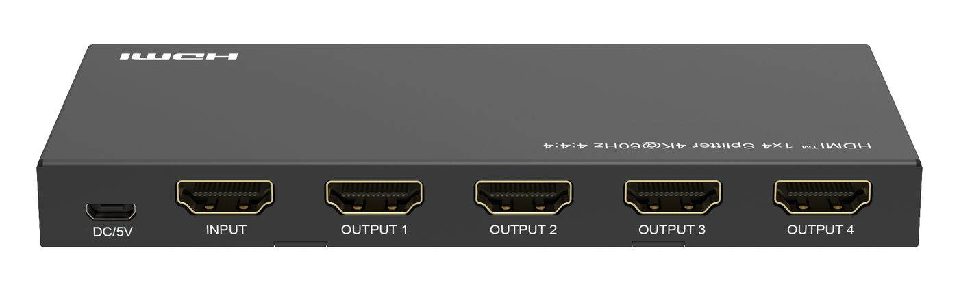 Microconnect MC-HDMISPLITTER0104-4K video splitter HDMI – image 4