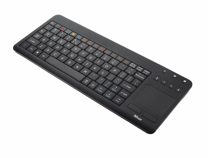 Trust 20060 keyboard TV RF Wireless QWERTY English Black – image 2
