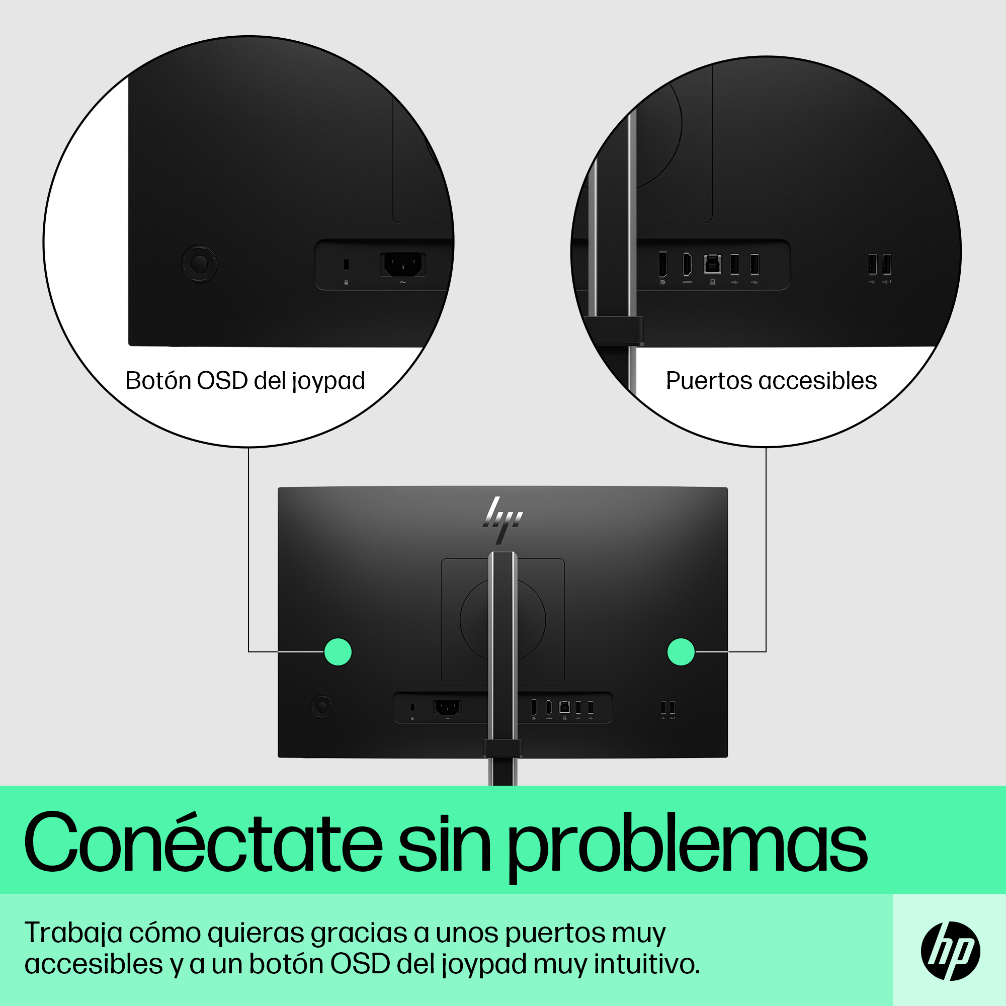 HP E-Series E22 G5 FHD Monitor. Display diagonal: 54.6 cm (21.5"), HD type: Full HD, Display technology: LCD, Display surf