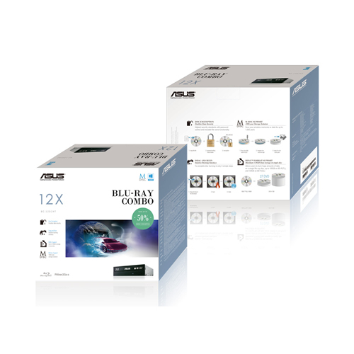 ASUS BC-12D2HT optical disc drive Internal Blu-Ray DVD Combo Black – image 2