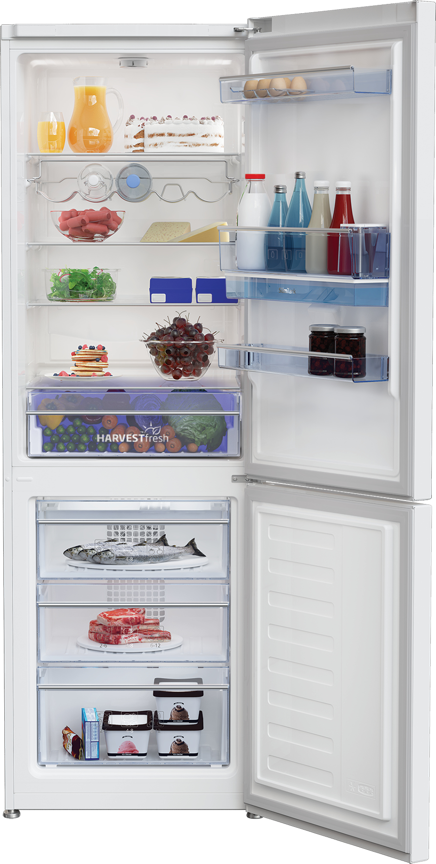Beko CXFG3685DVW fridge-freezer Freestanding – image 3