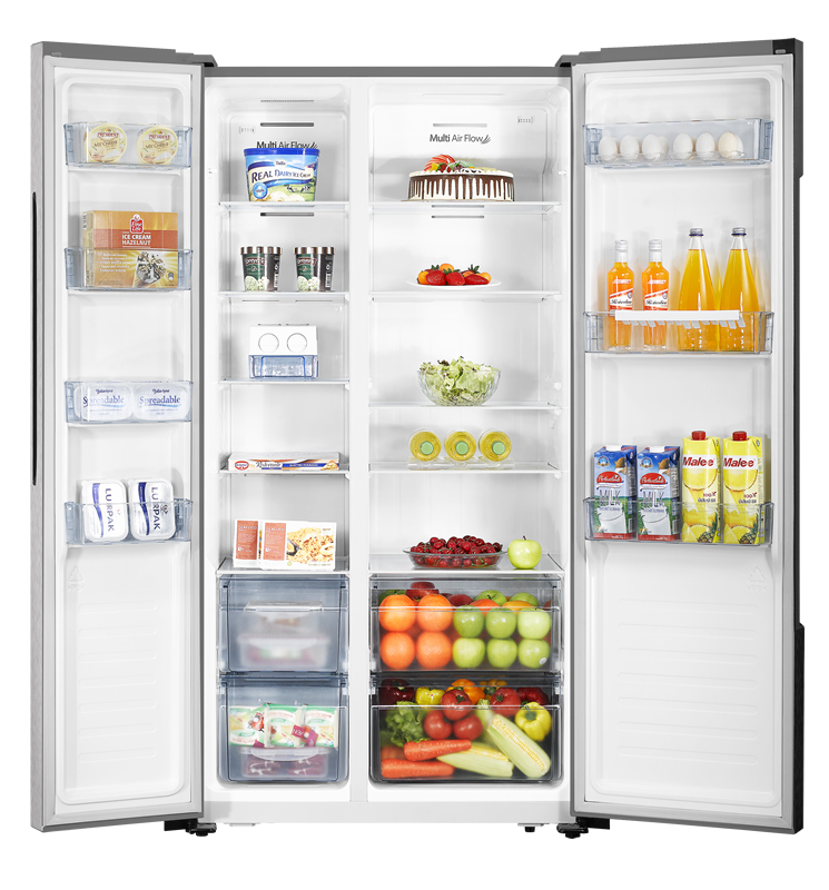 Hisense RS670N4HC2 side-by-side refrigerator Freestanding – image 4