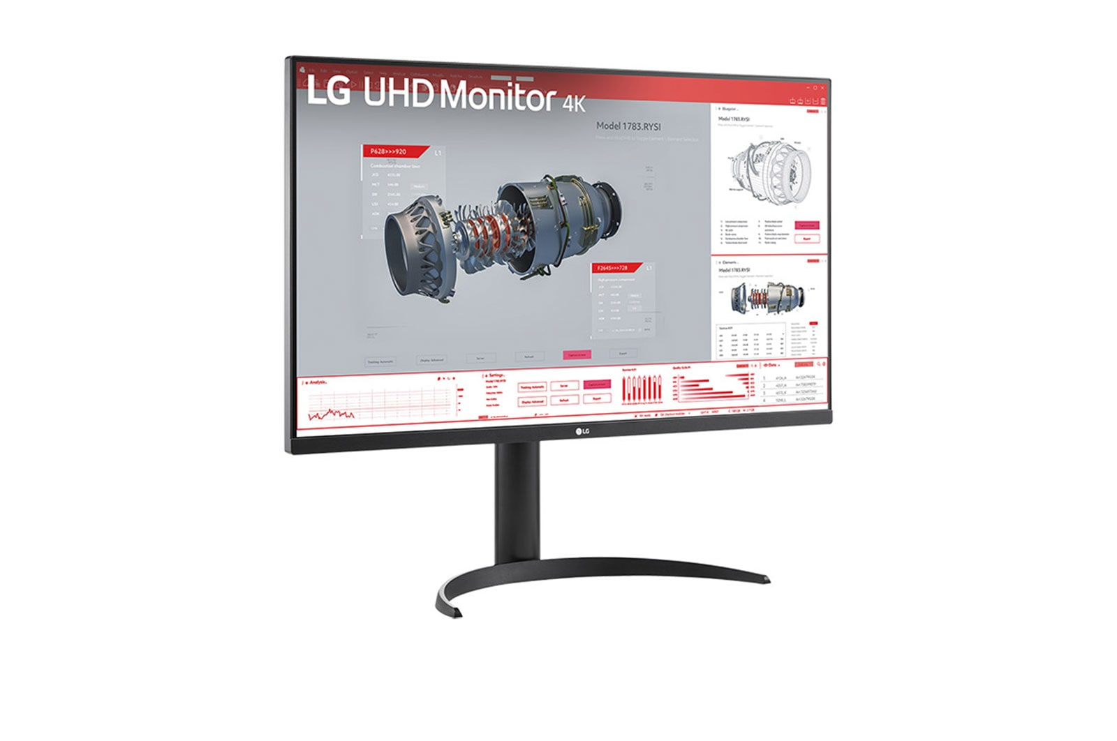LG 32BR55U-B computer monitor – image 2