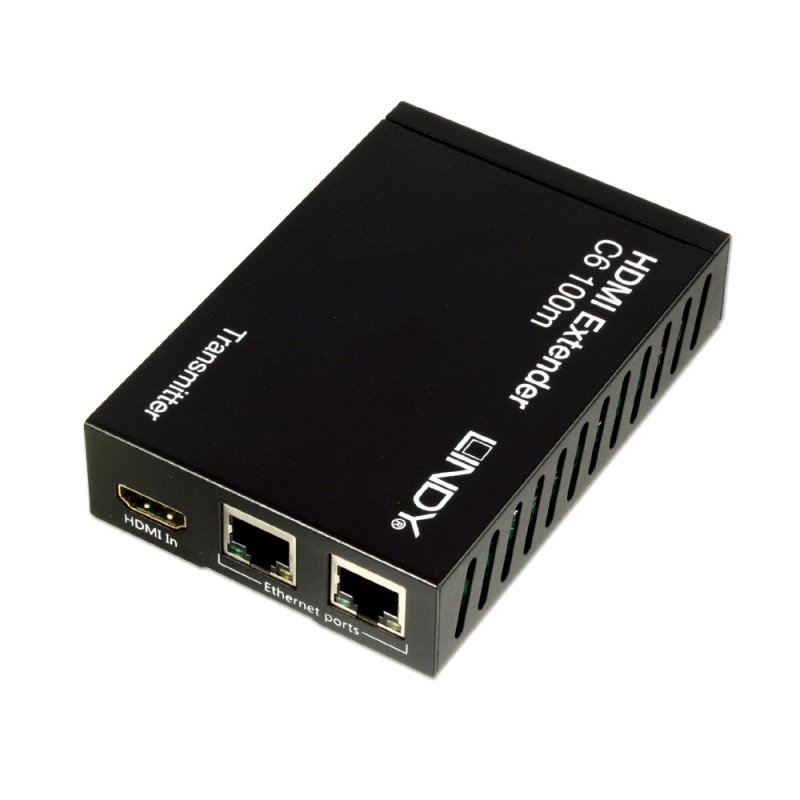 Lindy 100m C6 HDBaseT HDMI & IR Extender, Transmitter – image 2