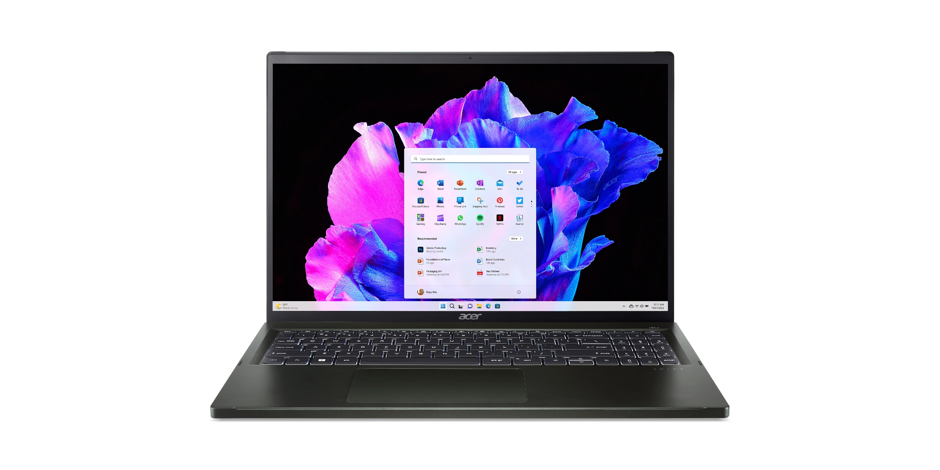Acer Swift Edge SFE16-43-R2Y6 AMD Ryzen™ 7 7840U Laptop