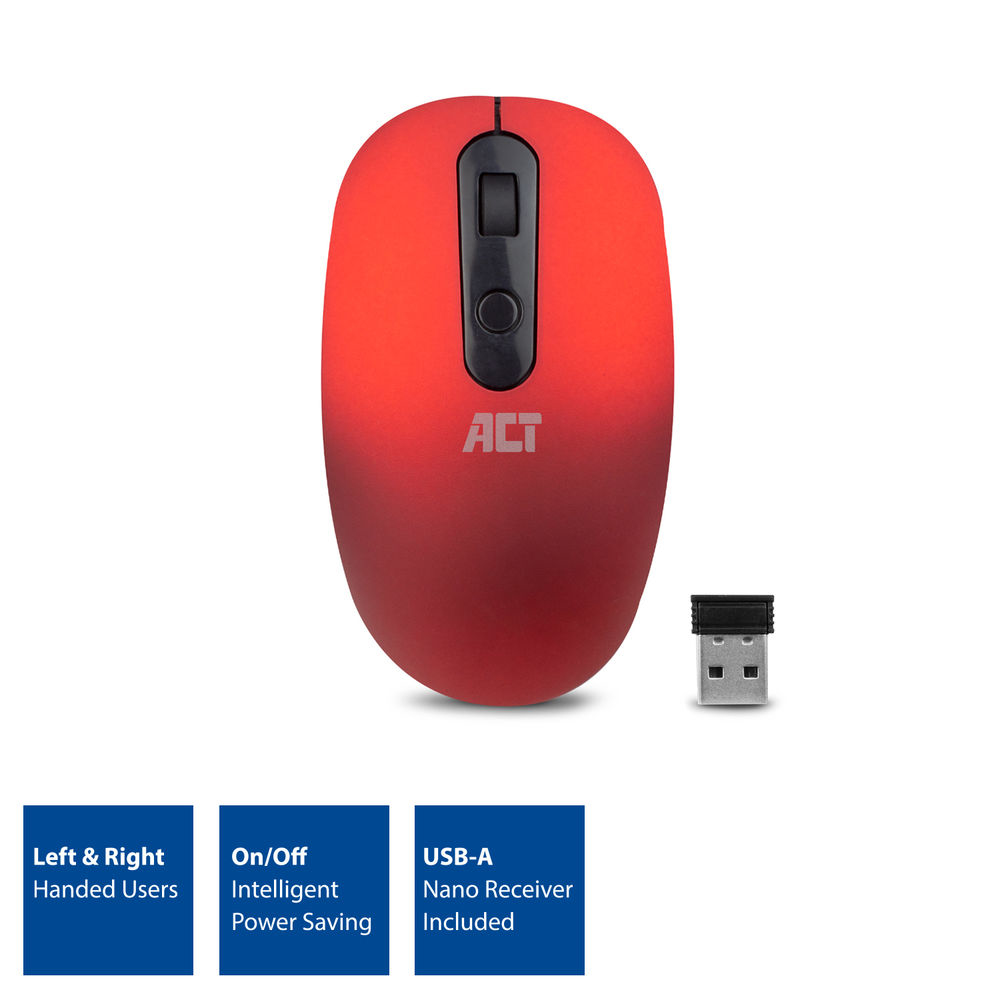 ACT Wireless Mouse 1200 DPI – image 3