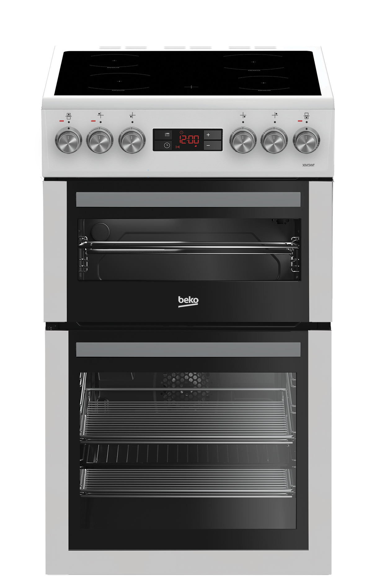 Beko XDVC5XNTW cooker Freestanding cooker Electric Ceramic hob White – image 8