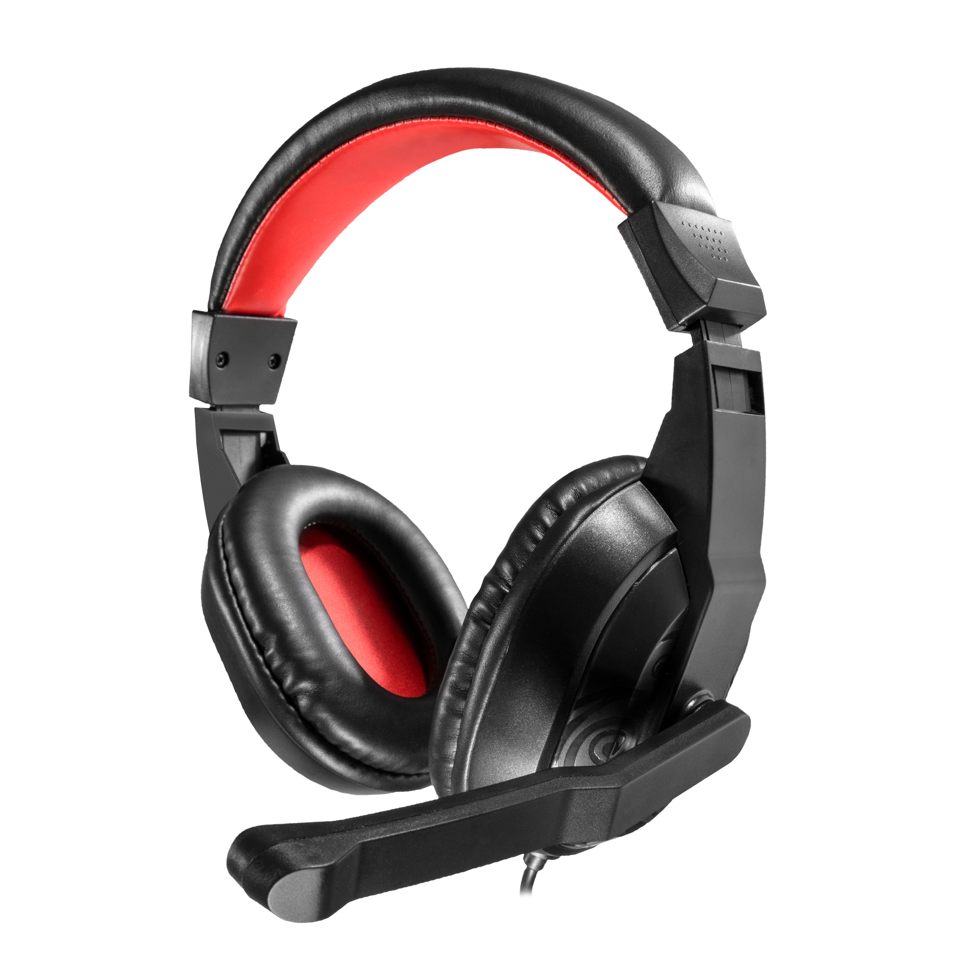 Mars Gaming MRH0 headphones/headset Wired Head-band Black, Red – image 1