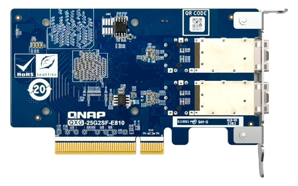 QNAP QXG-25G2SF-E810 network card Internal Fiber 25000 Mbit/s – image 4