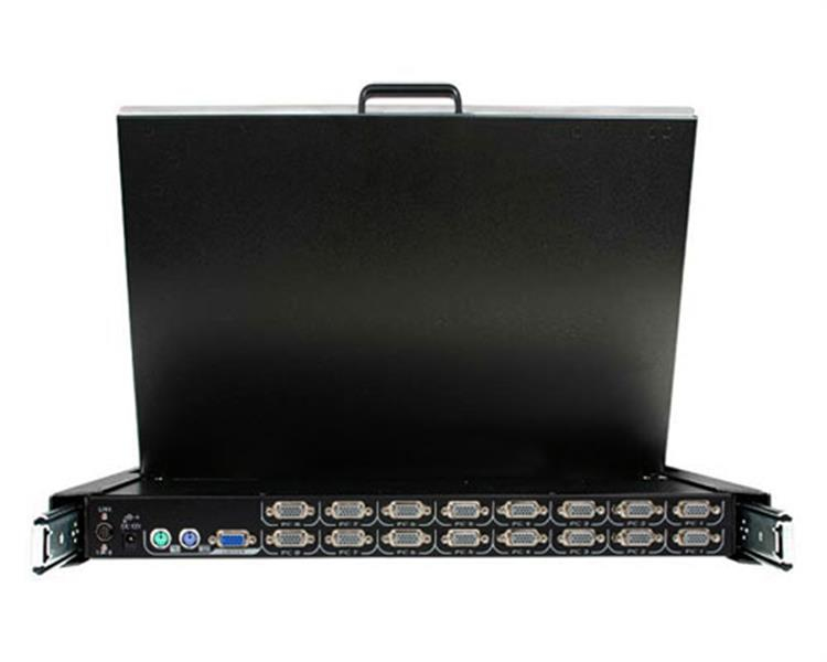 StarTech.com 1U 19" Rackmount LCD Console with 16 Port Multi-Platform KVM – image 2