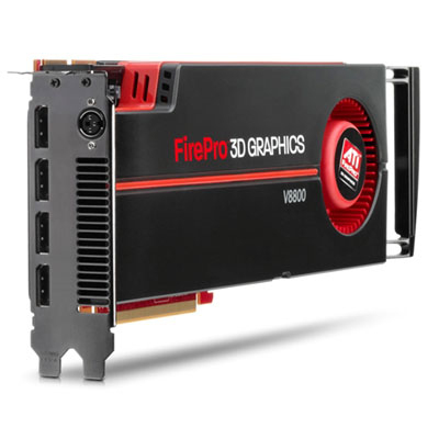 HP WL051AA graphics card AMD FirePro V8800 – image 2