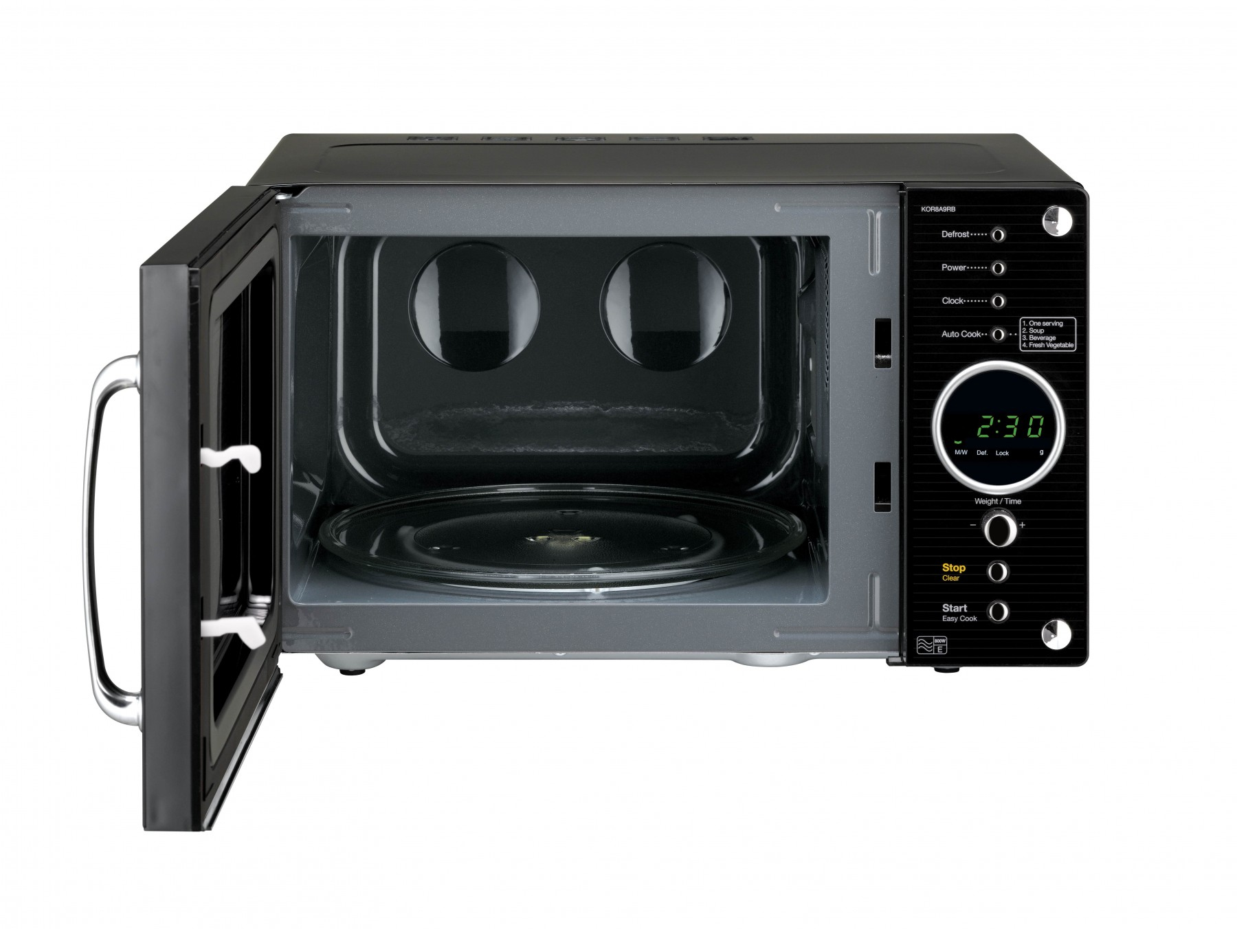 Daewoo KOR8A9RB microwave Black Solo microwave Countertop – image 4