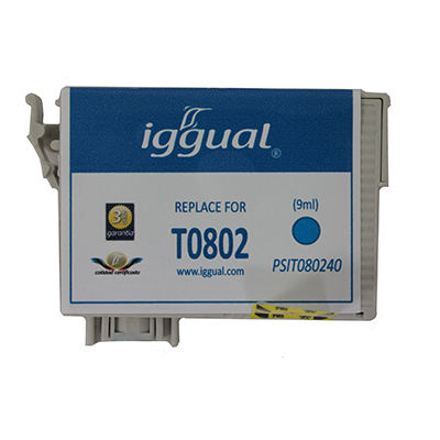 iggual PSIT080240 ink cartridge High (XL) Yield Cyan – image 2