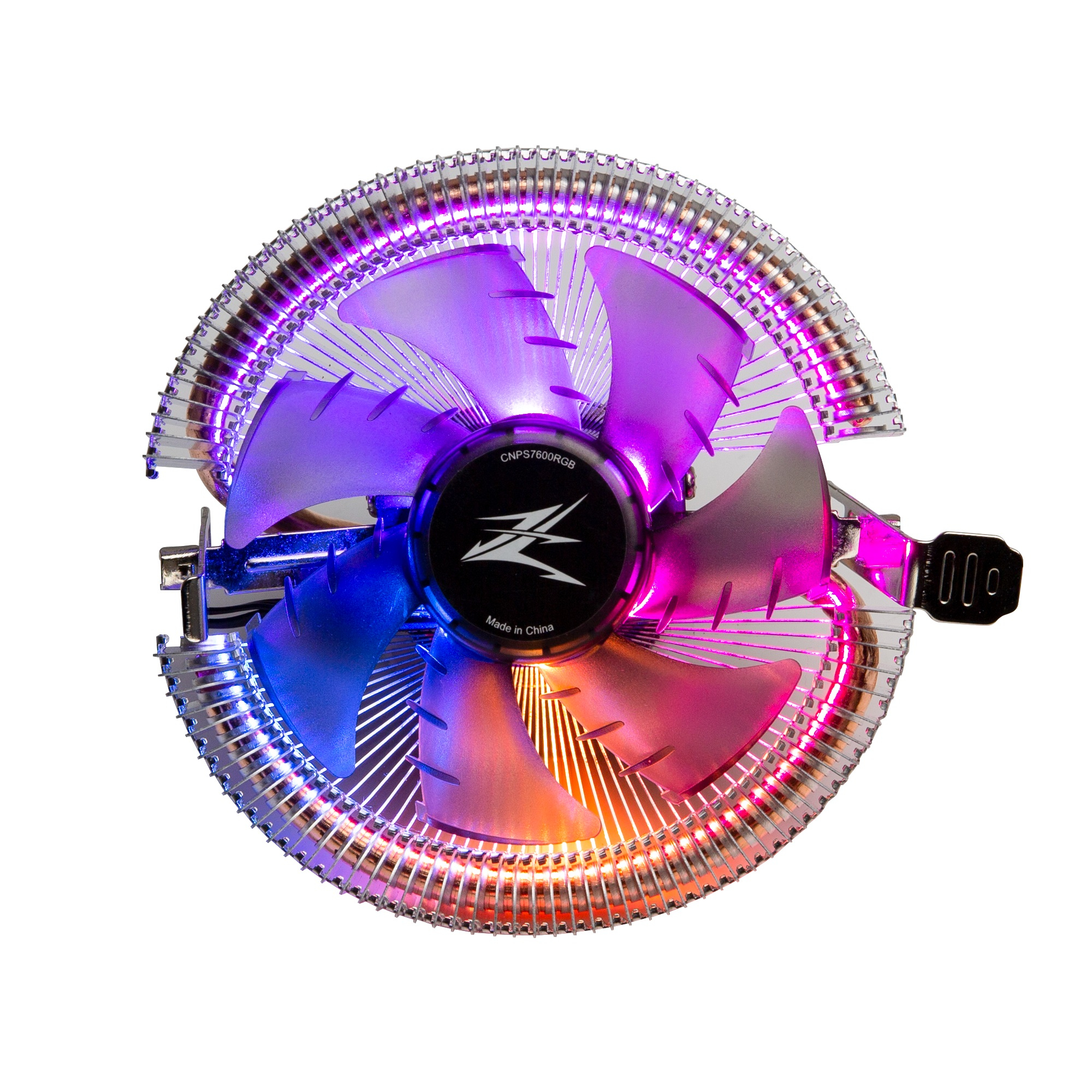 Zalman CNPS7600 RGB Low profile Flower Heat Sink CPU Cooler TDP 95W 92mm FAN pwm – image 2